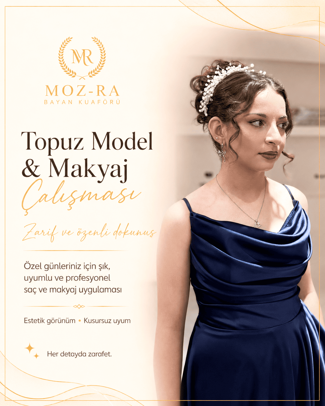 Topuz Model & Makyaj